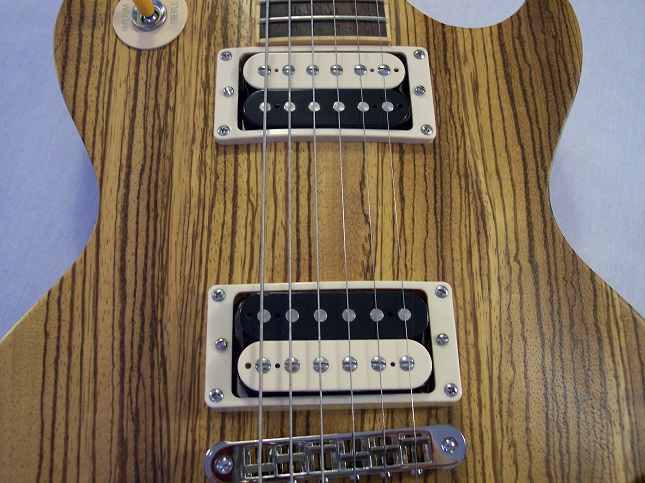 Les Paul Classic Antique Zebrawood Picture 13